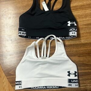 Under Armour White Sports Bra